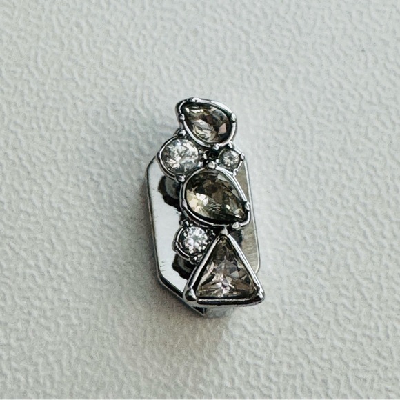 Keep Collective Silver Crystal Cluster Charm - Picture 3 of 3